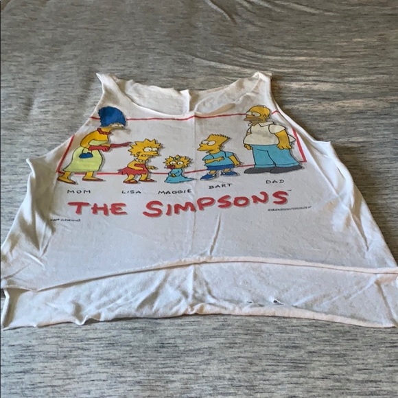Vintage Original Simpson’s hand cut tee - Picture 2 of 5